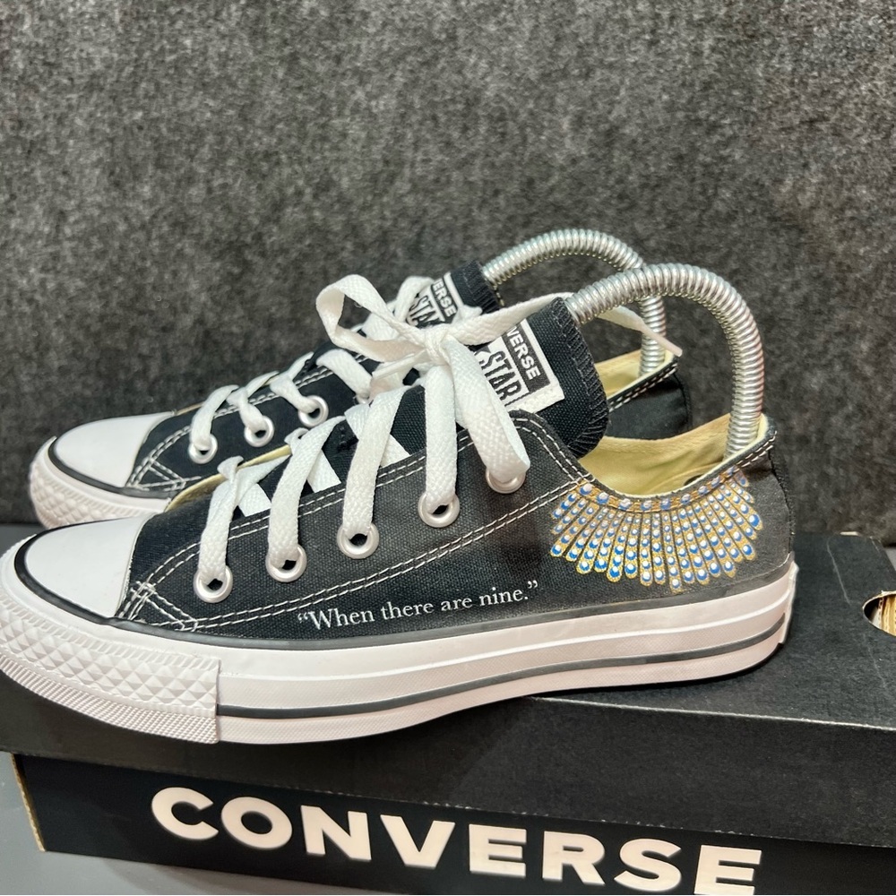 Converse Low Top “Ruth Bader Ginsburg” Women’s Shoes Size 6 - Picture 4 of 13